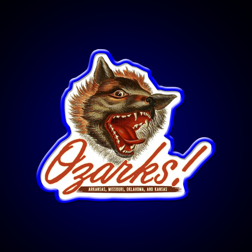 Vintage Ozark Tourist Whiskey Drink Bar Led Neon Sign Rgb Color