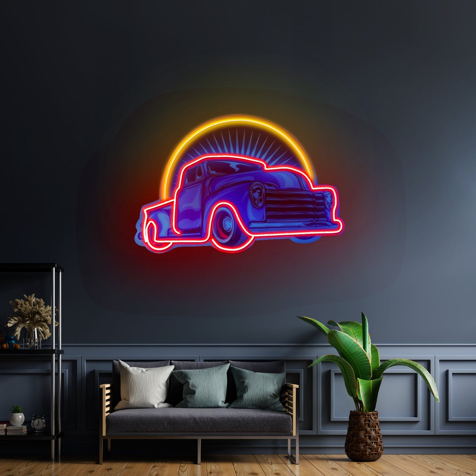 Vintage Pickup Truck Led Neon Sign Light Custom Led Signs - Shineneon