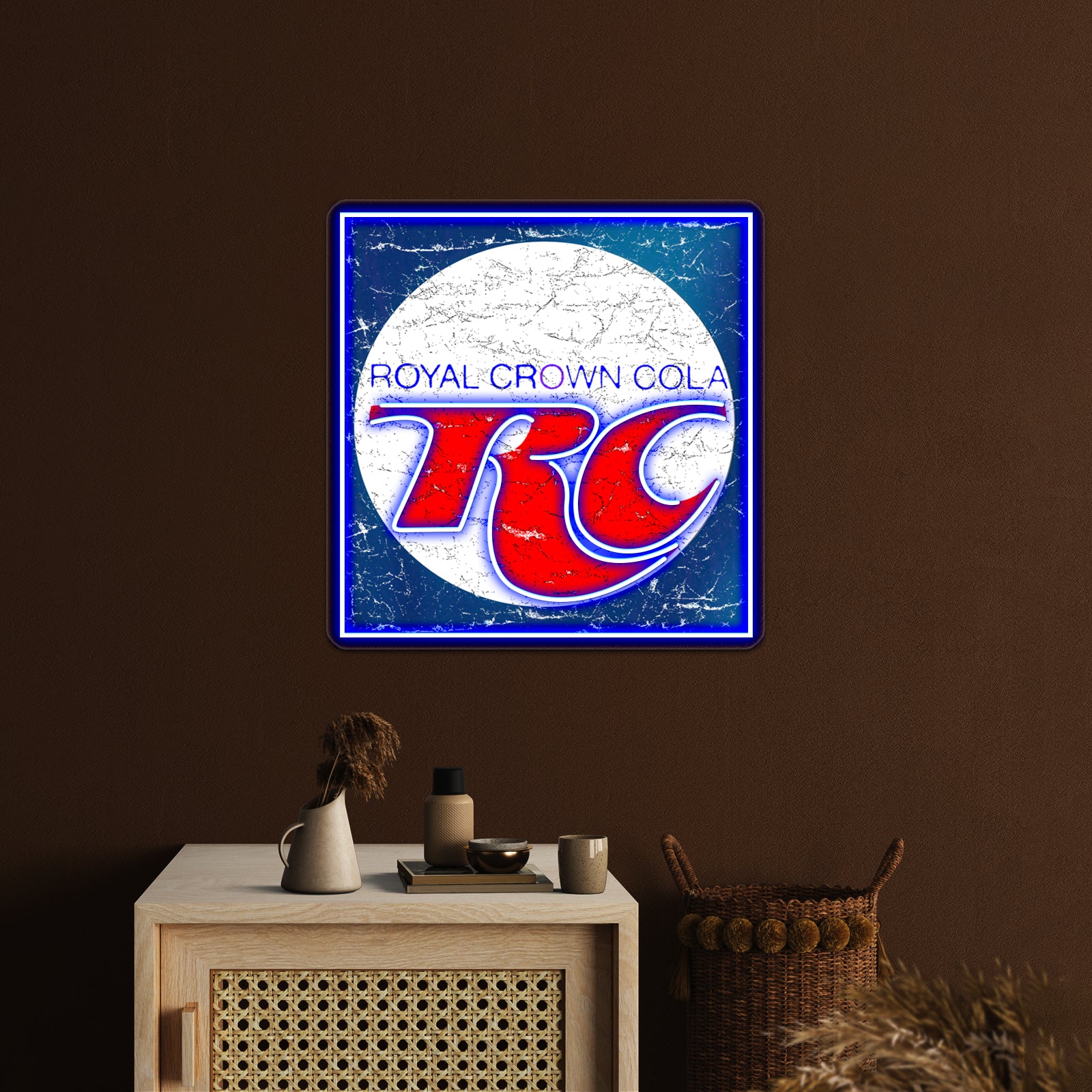 Vintage Rc Cola Design Artwork Neon Signs Custom | Shineneon