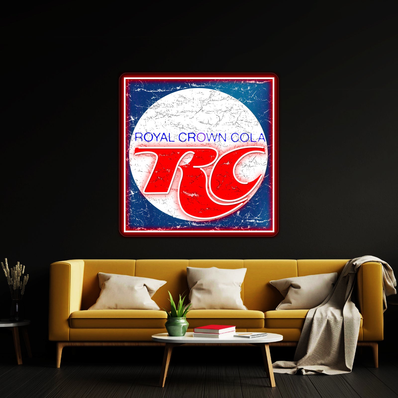 Vintage Rc Cola Design Artwork Neon Signs Custom | Shineneon