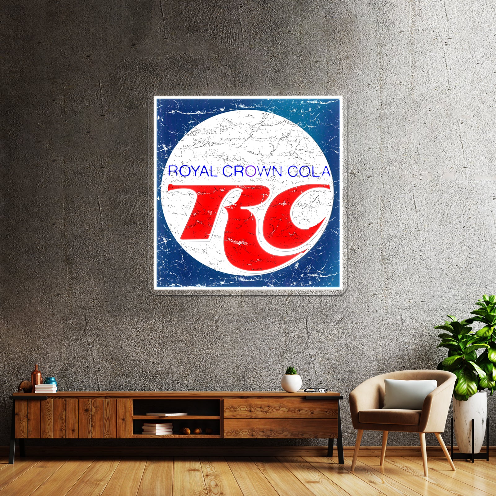 Vintage Rc Cola Design Artwork Neon Signs Custom | Shineneon