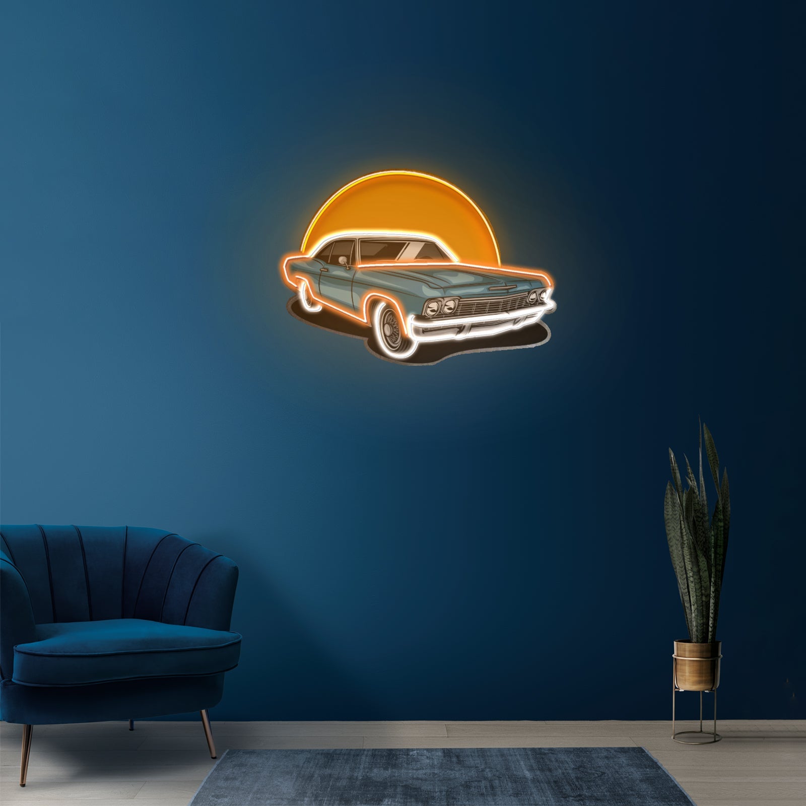 Vintage Retro Car Led Neon Sign Light Custom Led Signs - Shineneon