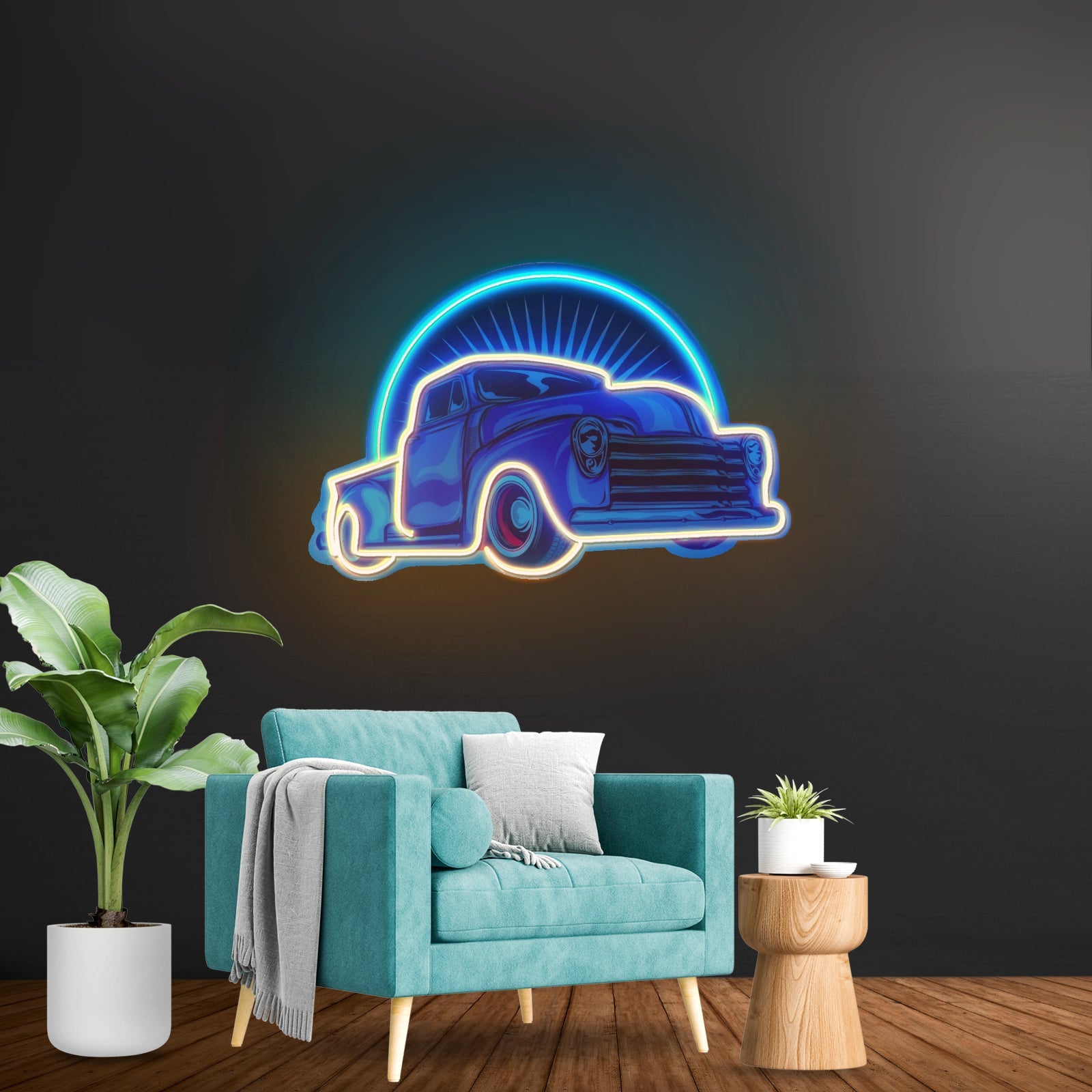 Vintage Retro Car Led Neon Sign Light Custom Led Signs - Shineneon