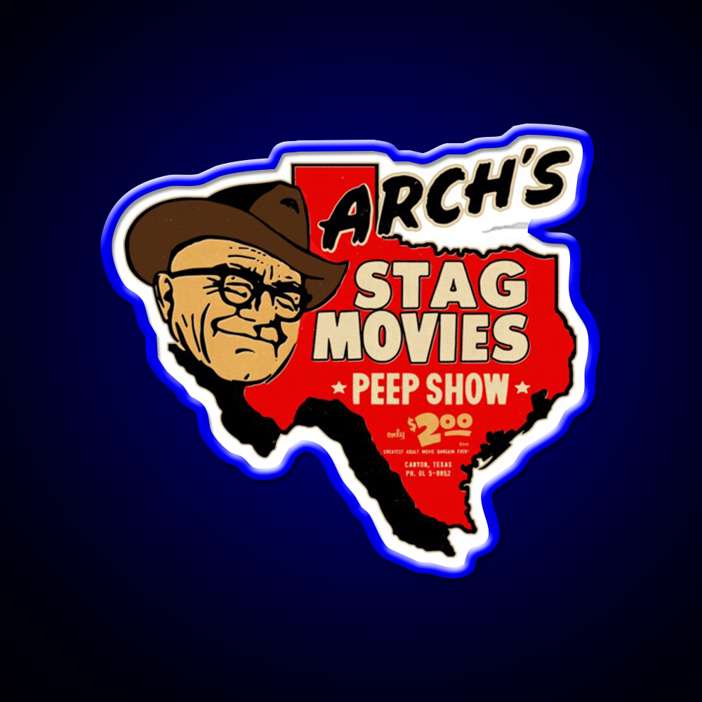 Vintage Texas Adult Movie Resource Whiskey Drink Bar Led Neon Sign Rgb Color