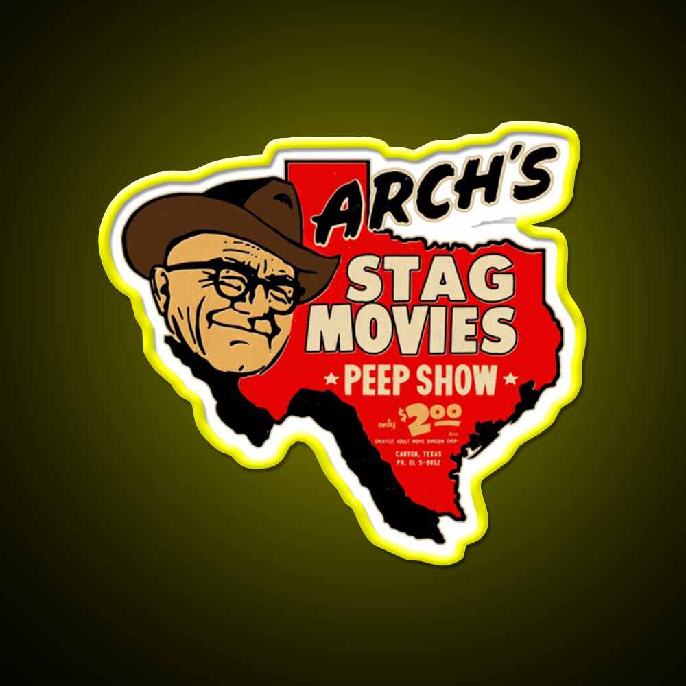 Vintage Texas Adult Movie Resource Whiskey Drink Bar Led Neon Sign Rgb Color