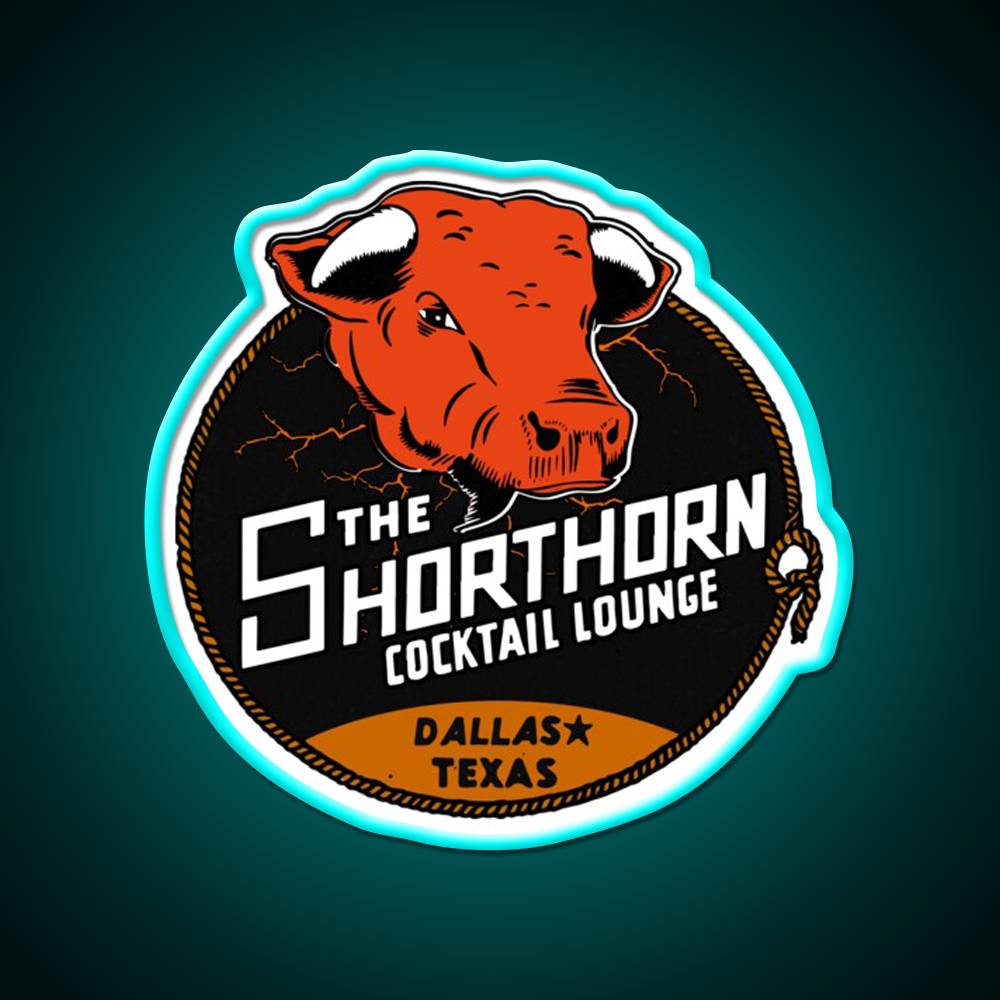 Vintage Texas Dive Bar Whiskey Drink Bar Led Neon Sign Rgb Color