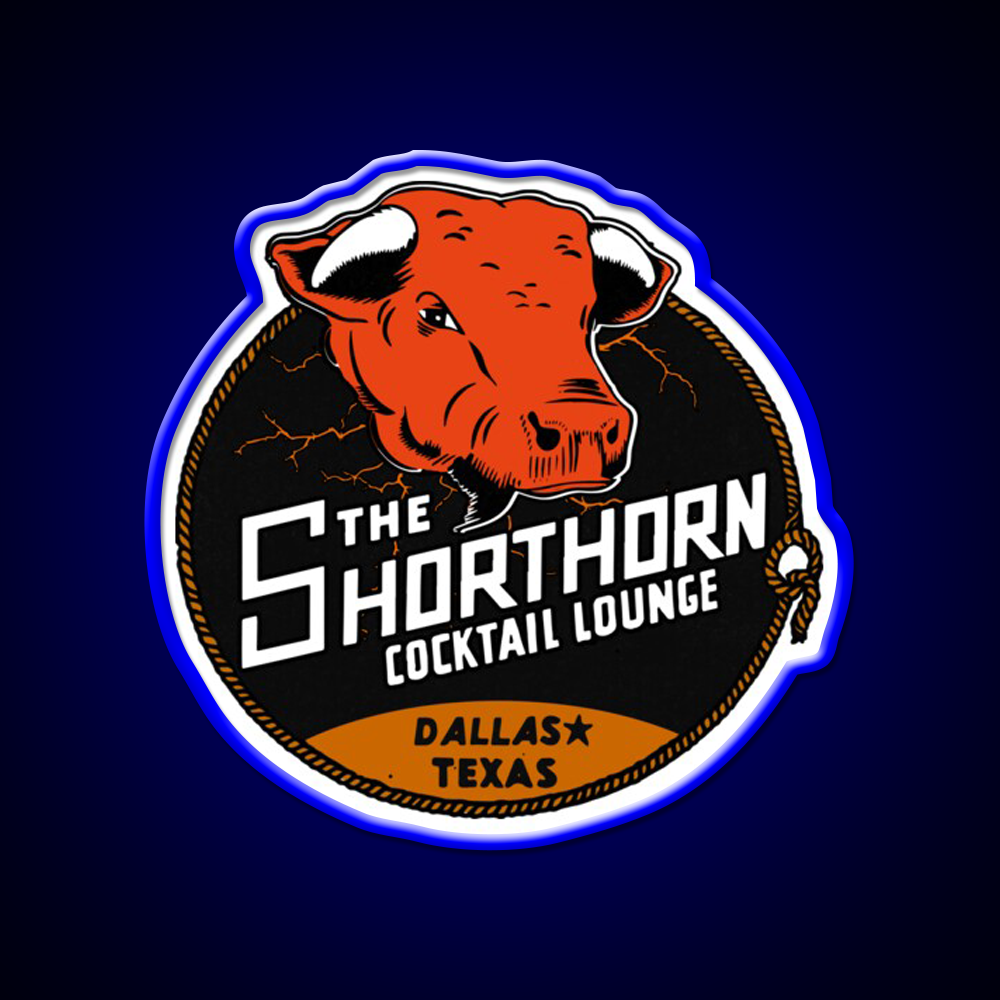 Vintage Texas Dive Bar Whiskey Drink Bar Led Neon Sign Rgb Color