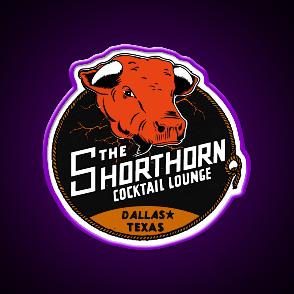 Vintage Texas Dive Bar Whiskey Drink Bar Led Neon Sign Rgb Color