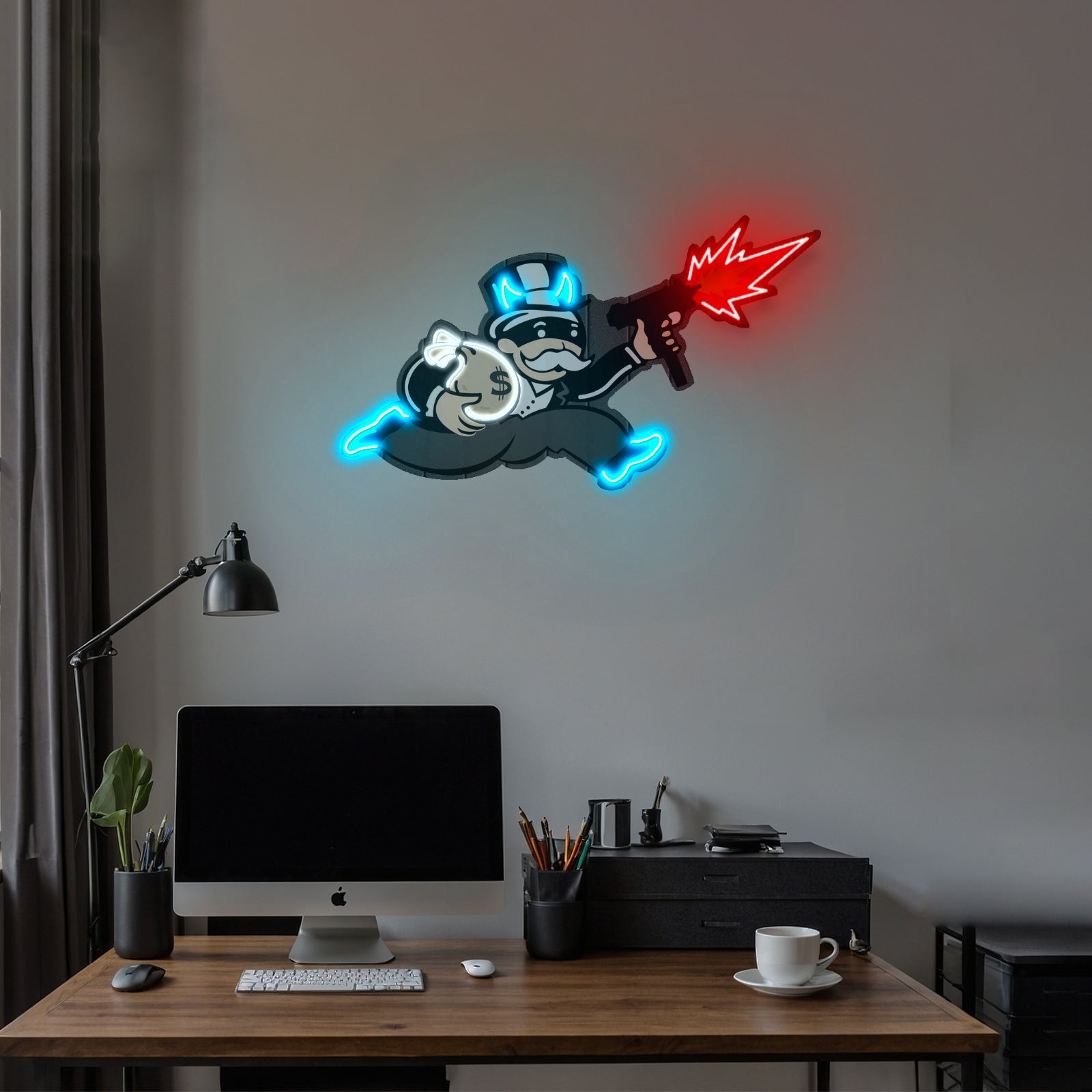 Violent Treasure Pink Led Neon Sign Artwork For Home Decor