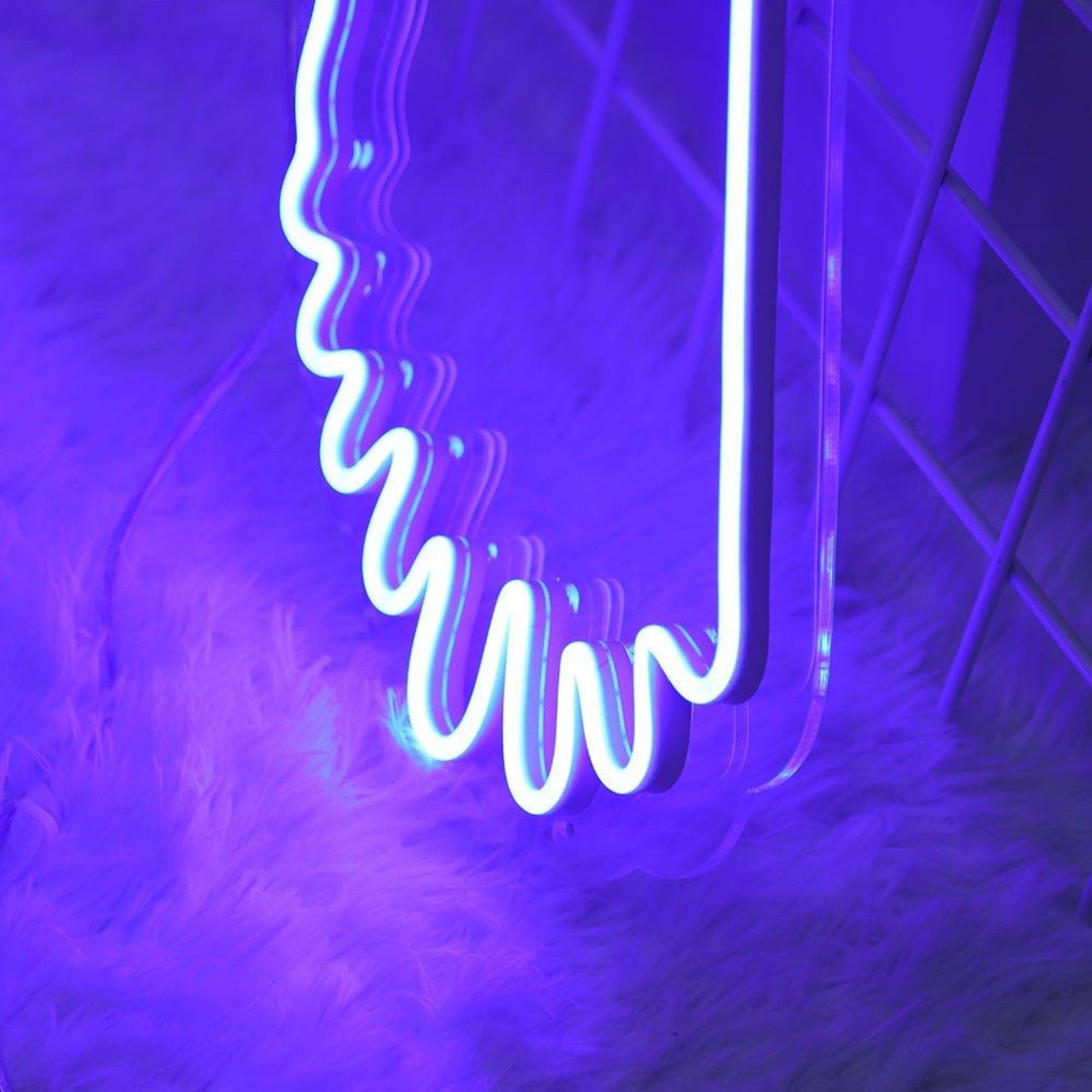 Violet-Blue Soaring Bird Led Neon Sign For Home Shop Decor | Shineneon