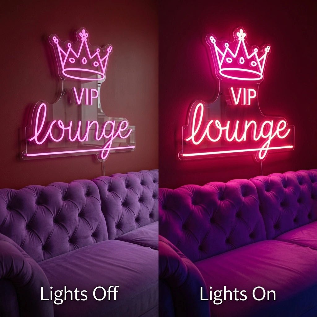 Vip Lounge LED Neon Sign - Shineneon