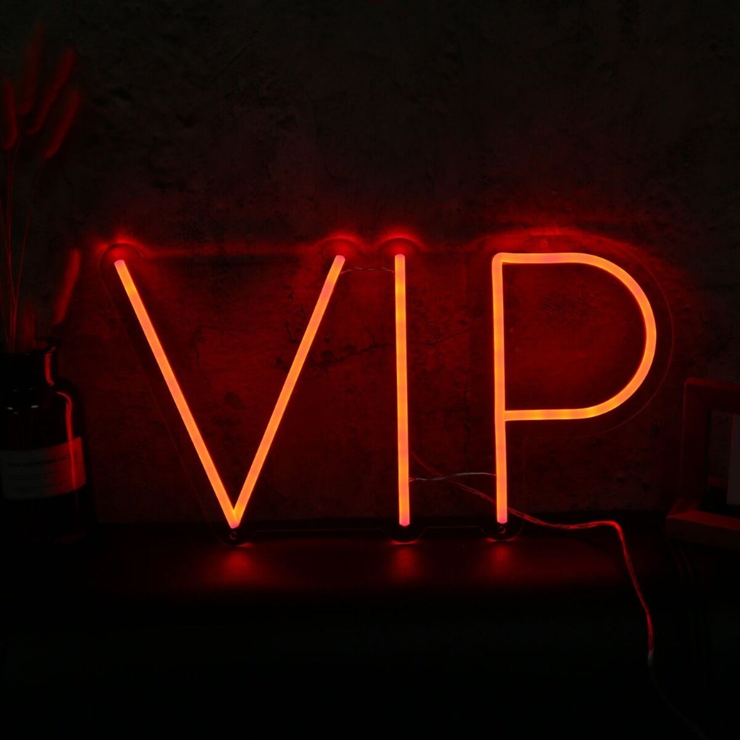 Vip Red Custom Led Neon Sign - Shineneon