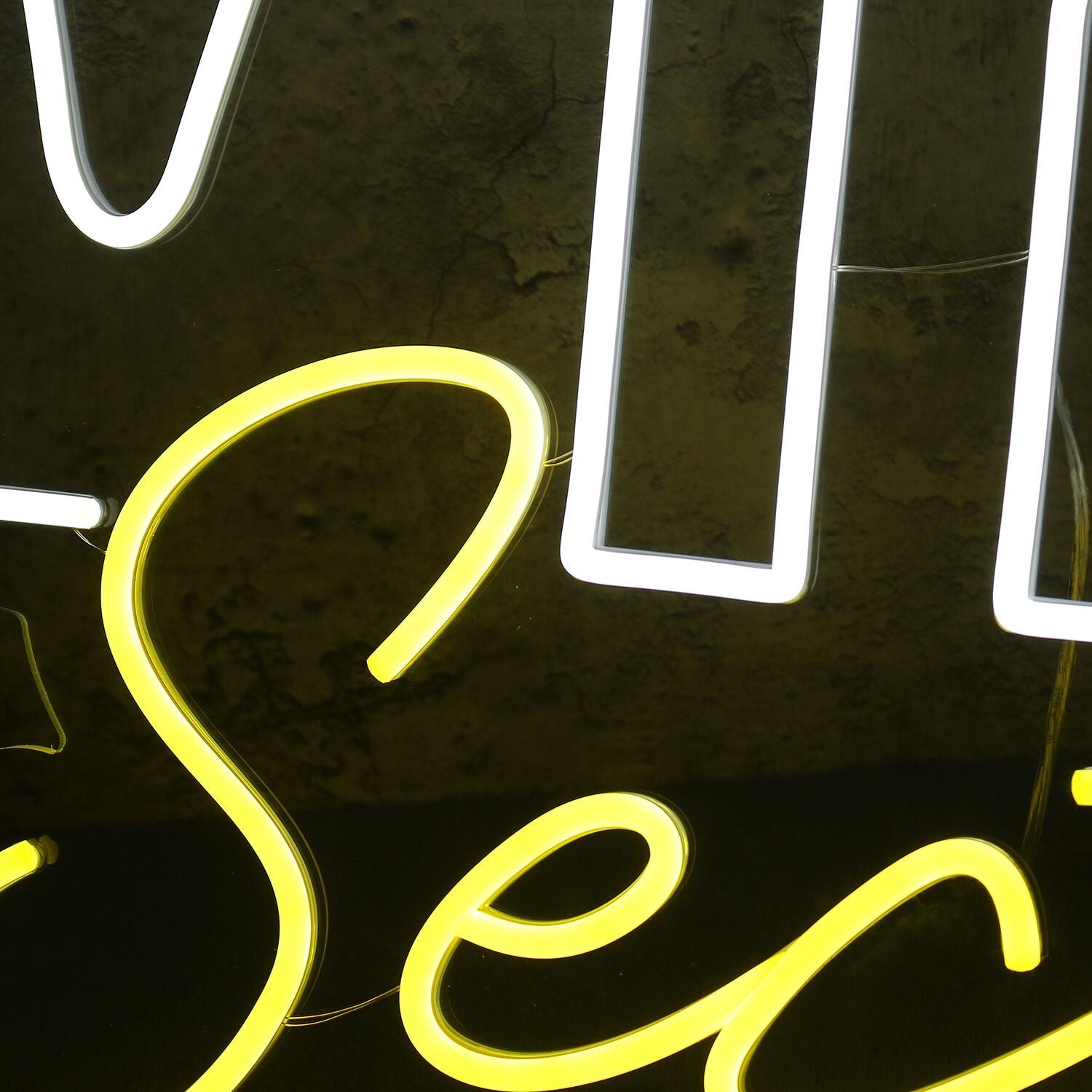 Vip Section Yellow Led Neon Sign - Shineneon