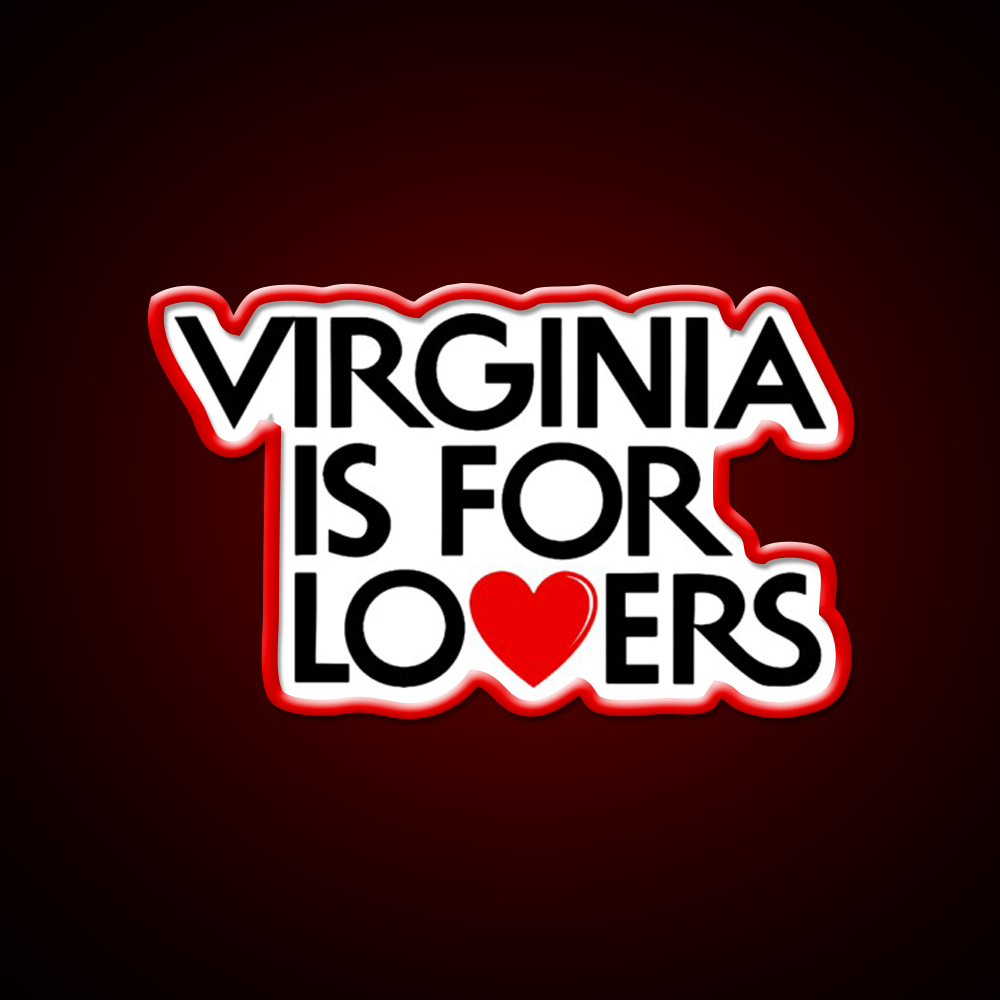 Virginia Is For Lovers Beer Bar Decor Led Neon Sign Rgb Color - LED neon sign view 10