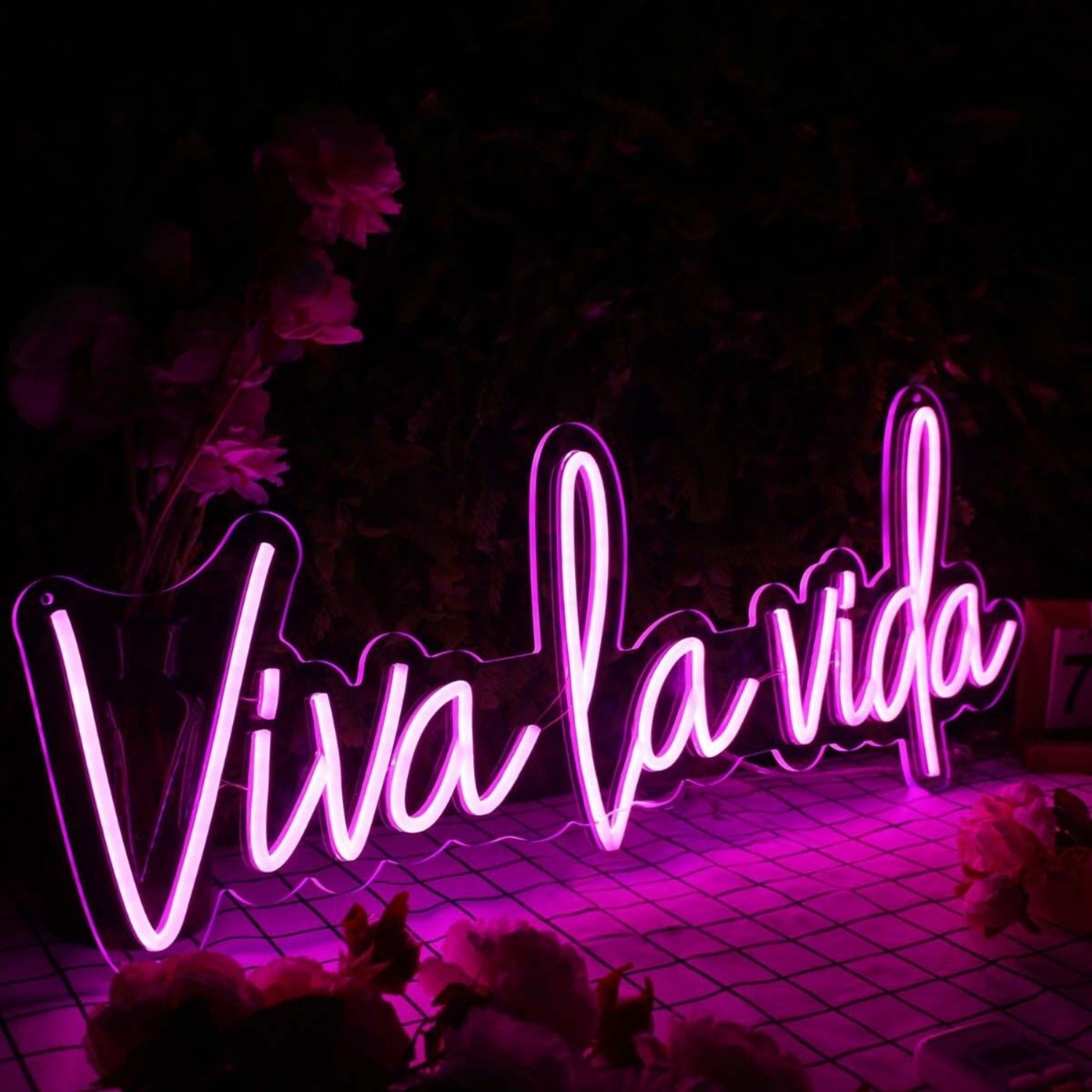 Viva La Vida Pink Led Neon Sign - Shineneon