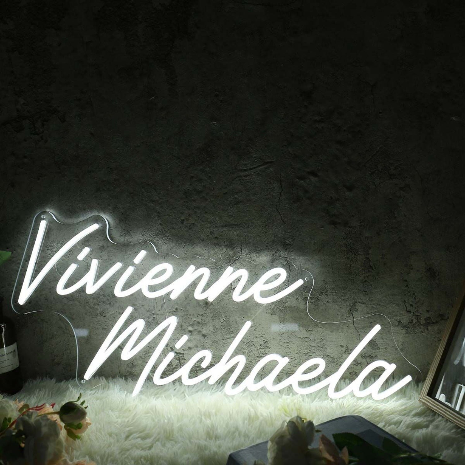 Vivienne Michaela White Led Neon Sign - Shineneon