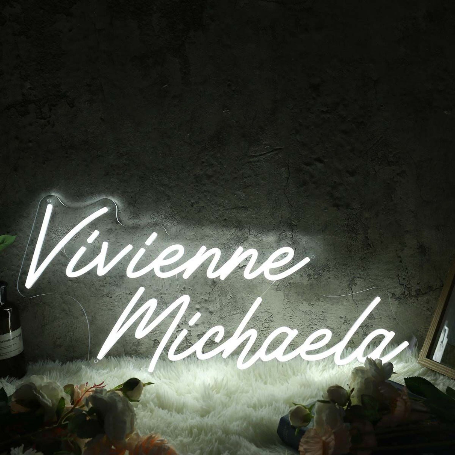 Vivienne Michaela White Led Neon Sign - Shineneon
