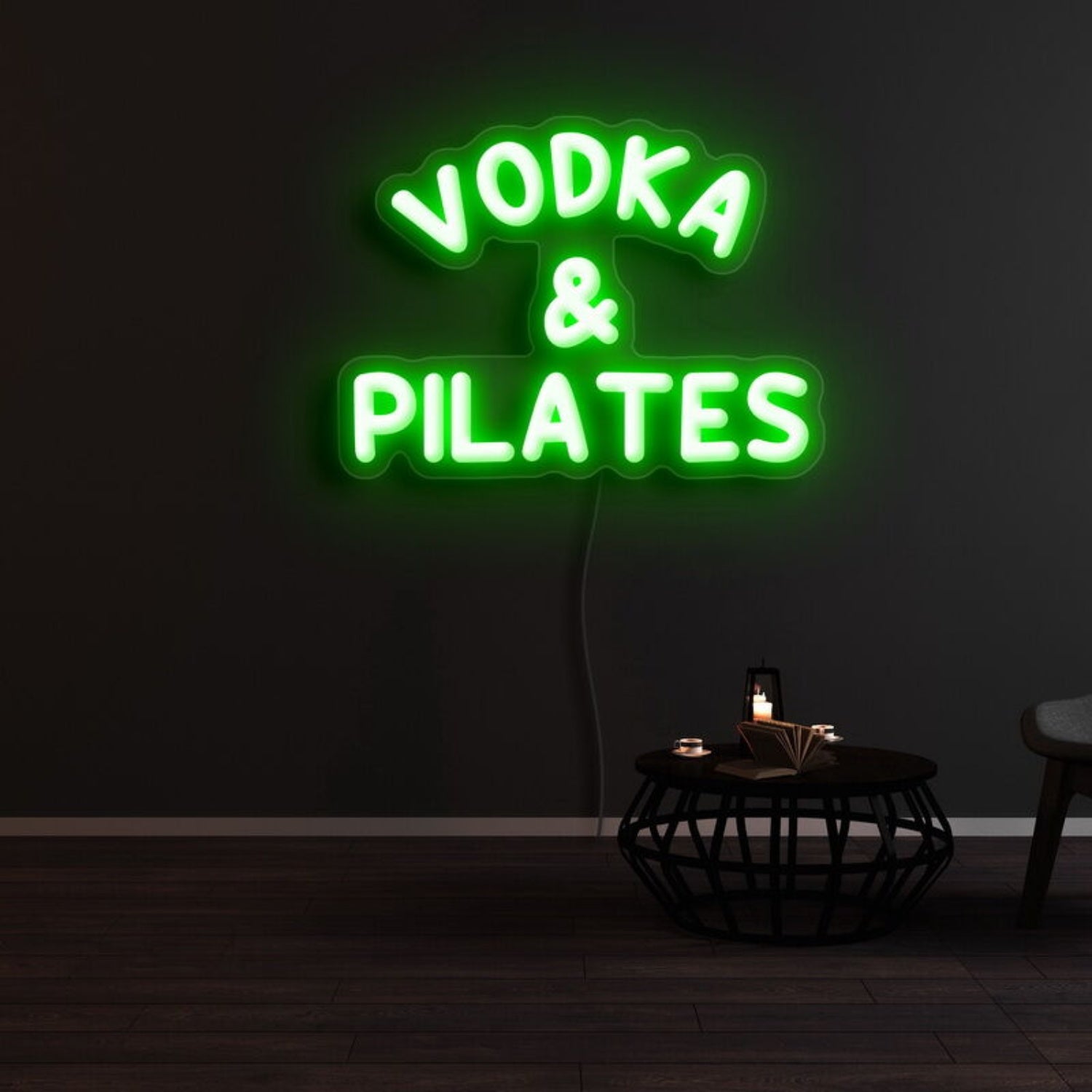 Vodka And Pilates Led Neon Sign - Shineneon