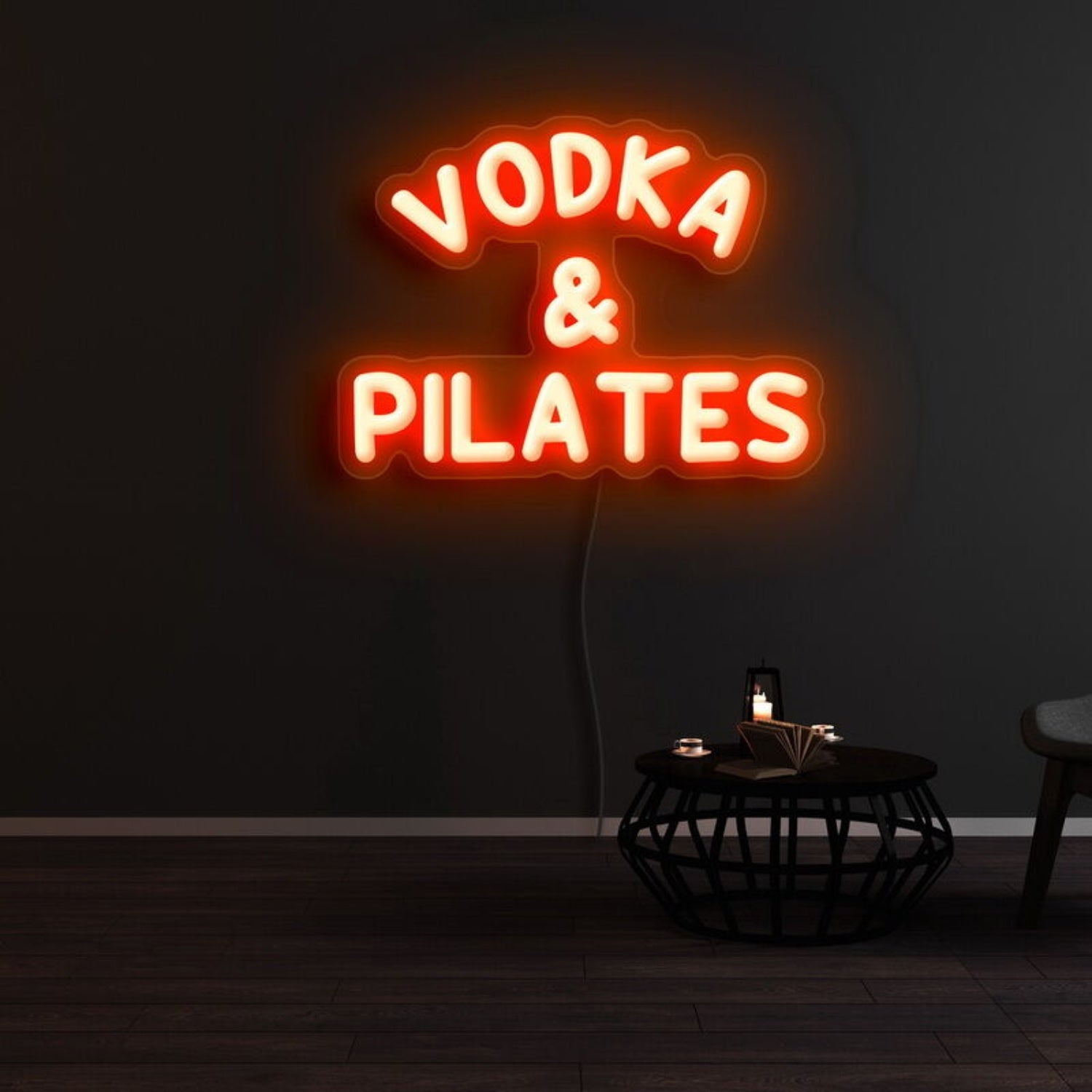 Vodka And Pilates Led Neon Sign - Shineneon