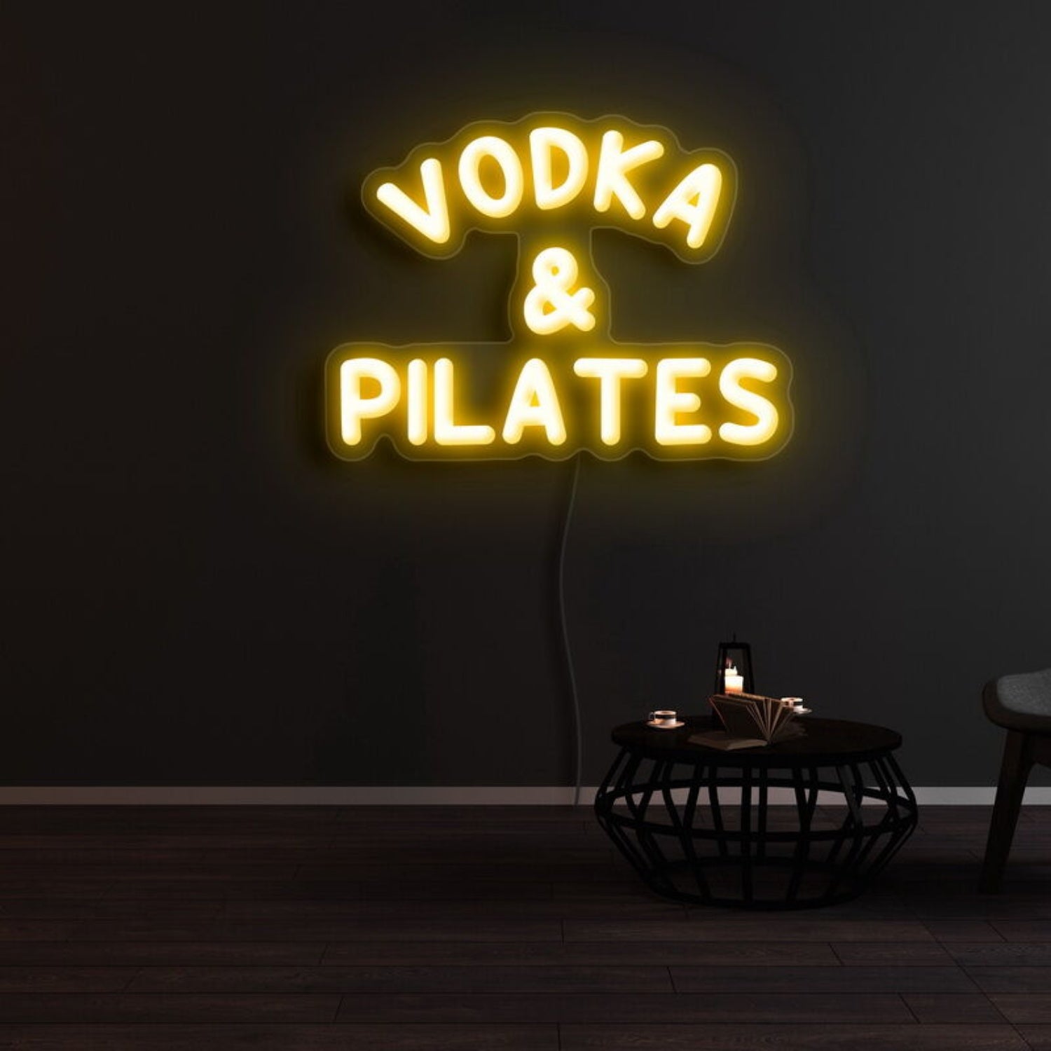 Vodka And Pilates Led Neon Sign - Shineneon