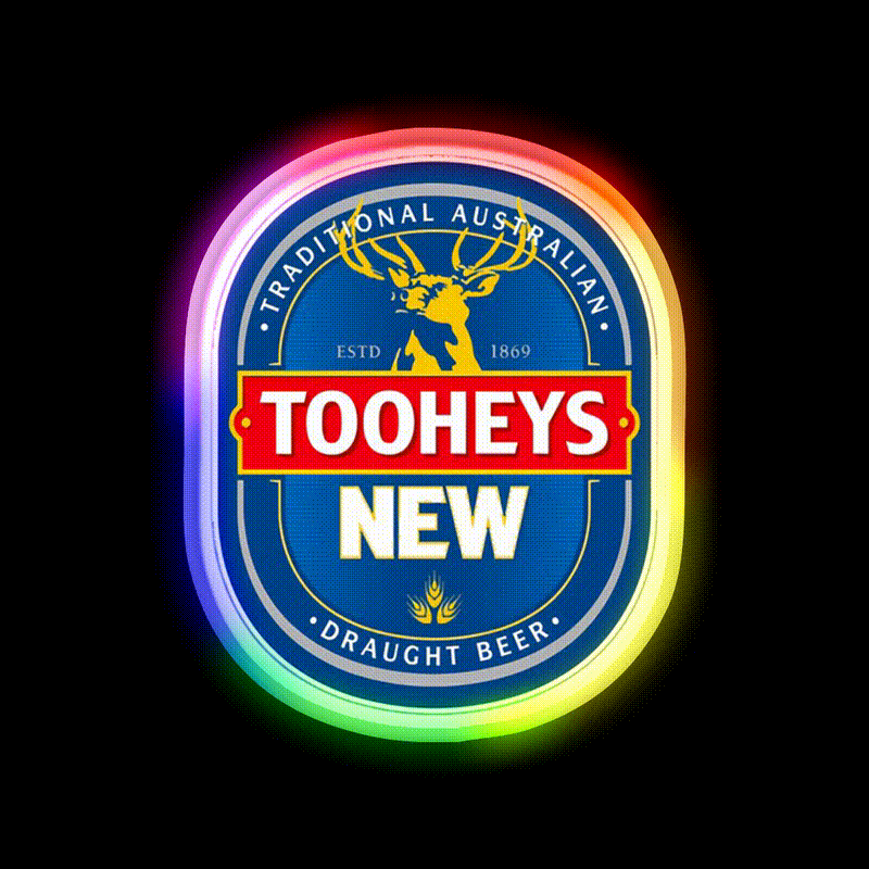 Vol Tooheys Old Brewery Irish Brewery Whiskey Drink Bar Led Neon Sign Rgb Color