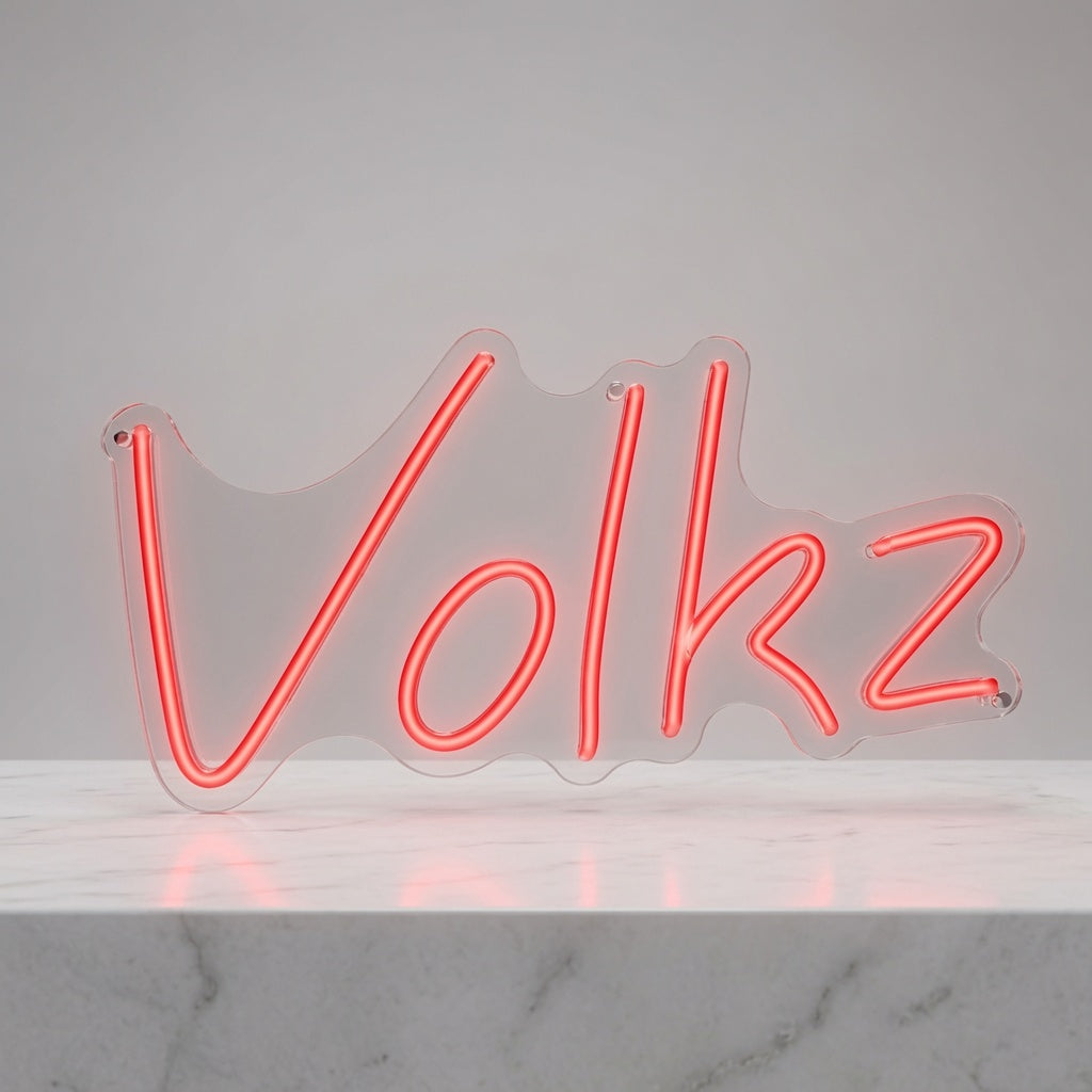 Volkz LED Neon Sign - 02 High-Converting Product Image