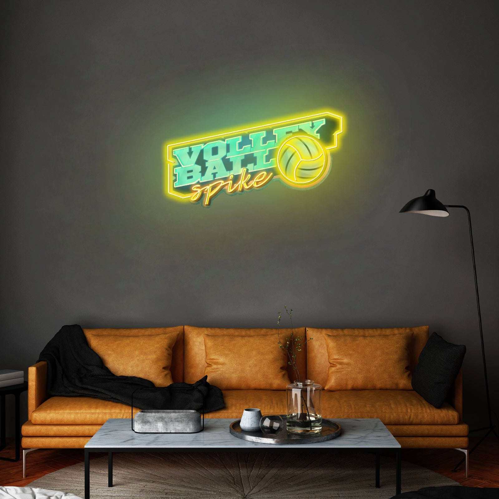Volleyball Spike Led Neon Sign Light Custom Led Signs - Shineneon