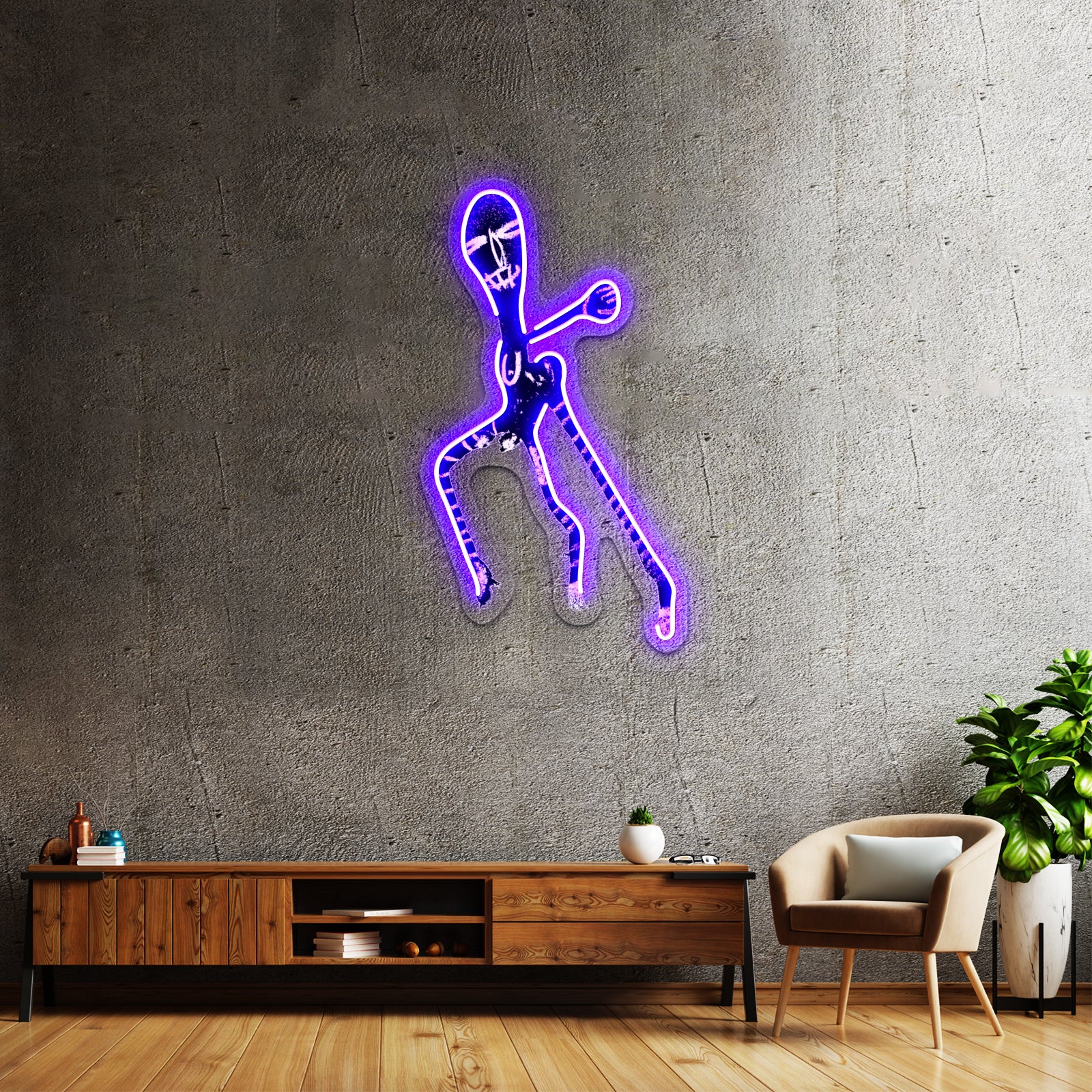 Voodoo Figure Wall Artwork Neon Signs | Shineneon