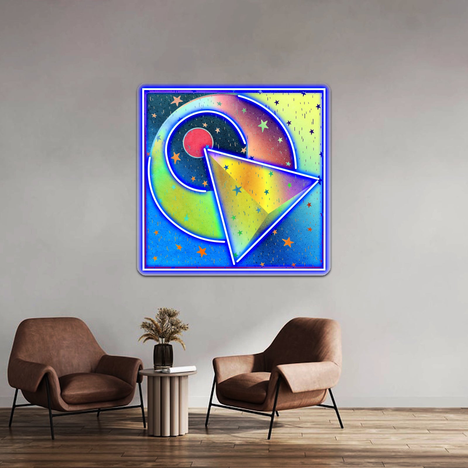 Vulcan Idic Pop Art Ii Light Artwork Neon Signs Custom | Shineneon