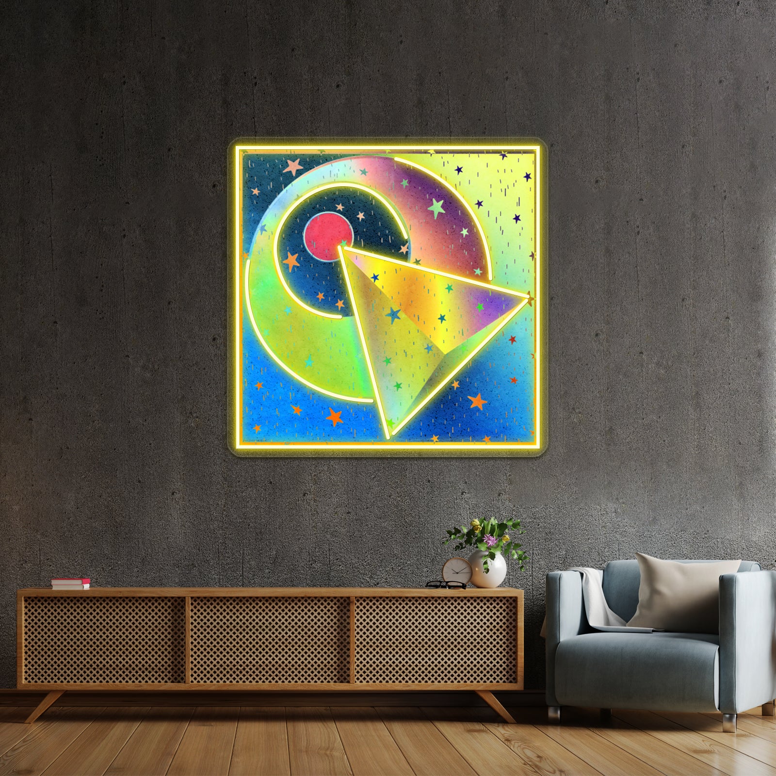 Vulcan Idic Pop Art Ii Light Artwork Neon Signs Custom | Shineneon