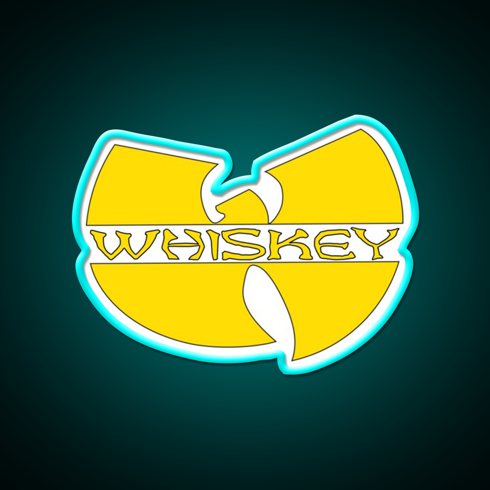 W Is For Whiskey Drink Bar Led Neon Sign Rgb Color