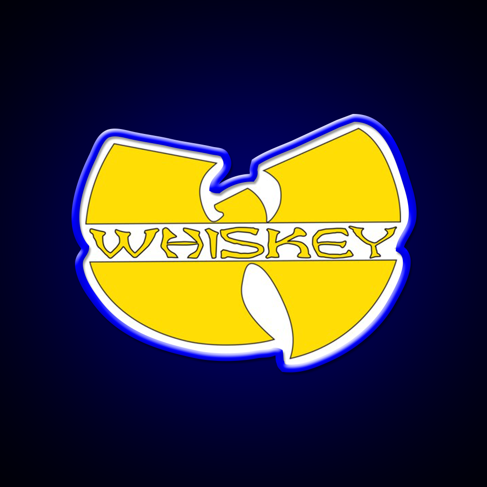 W Is For Whiskey Drink Bar Led Neon Sign Rgb Color