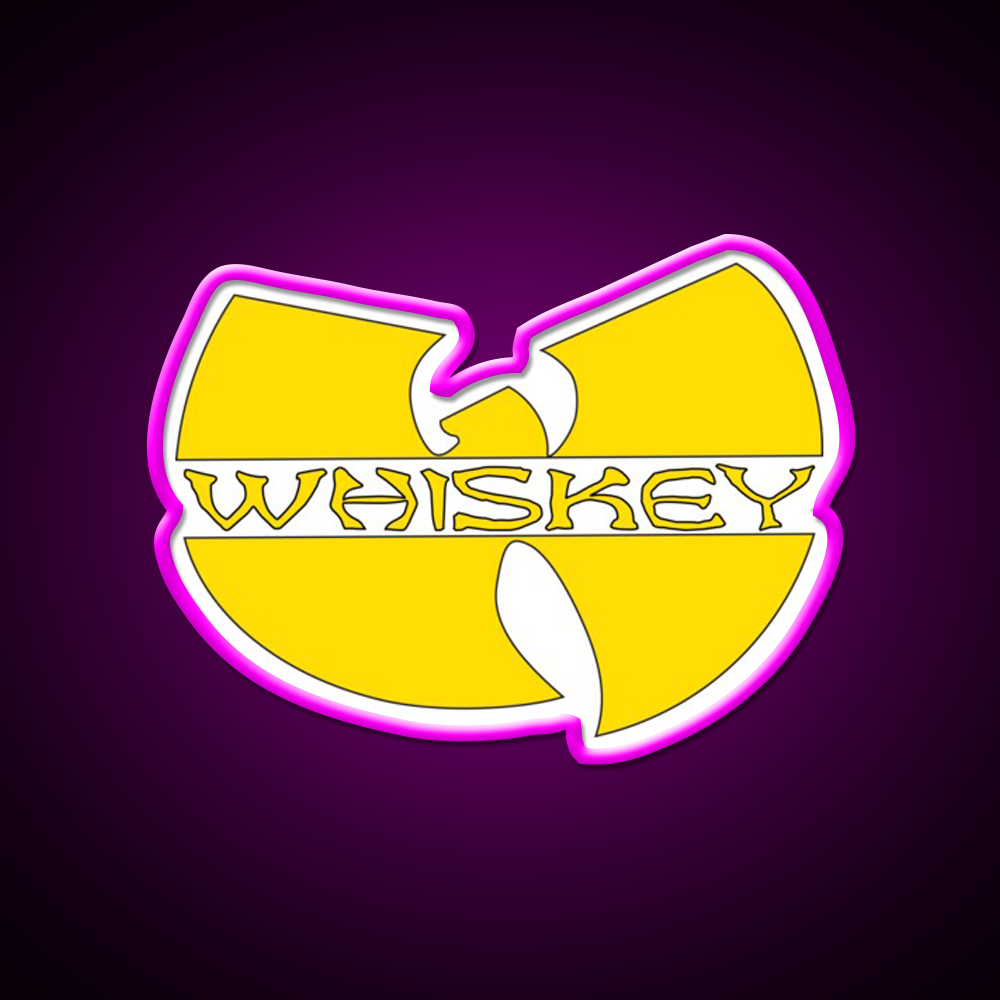W Is For Whiskey Drink Bar Led Neon Sign Rgb Color