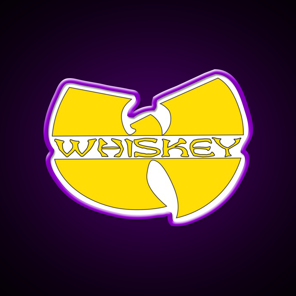 W Is For Whiskey Drink Bar Led Neon Sign Rgb Color