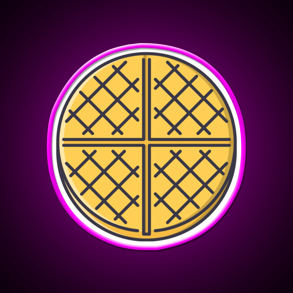 Wafer Snack Food Led Neon Sign Rgb Color - Shineneon