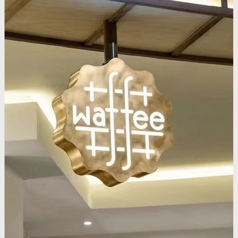 Waffee 3D Frontlit Channel Letters Led Light Sign - Shineneon