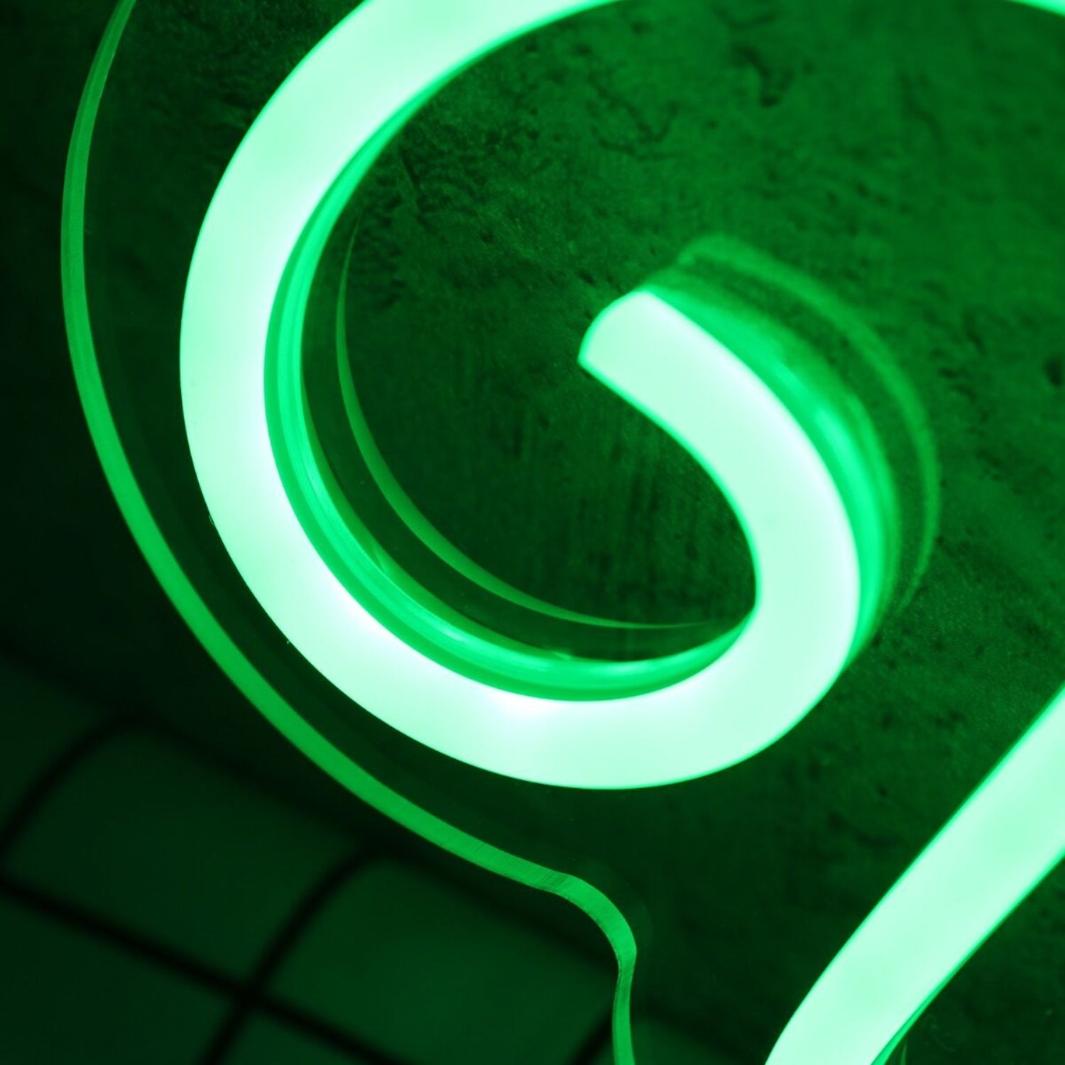 Wageners Corner Green Led Neon Sign - Shineneon