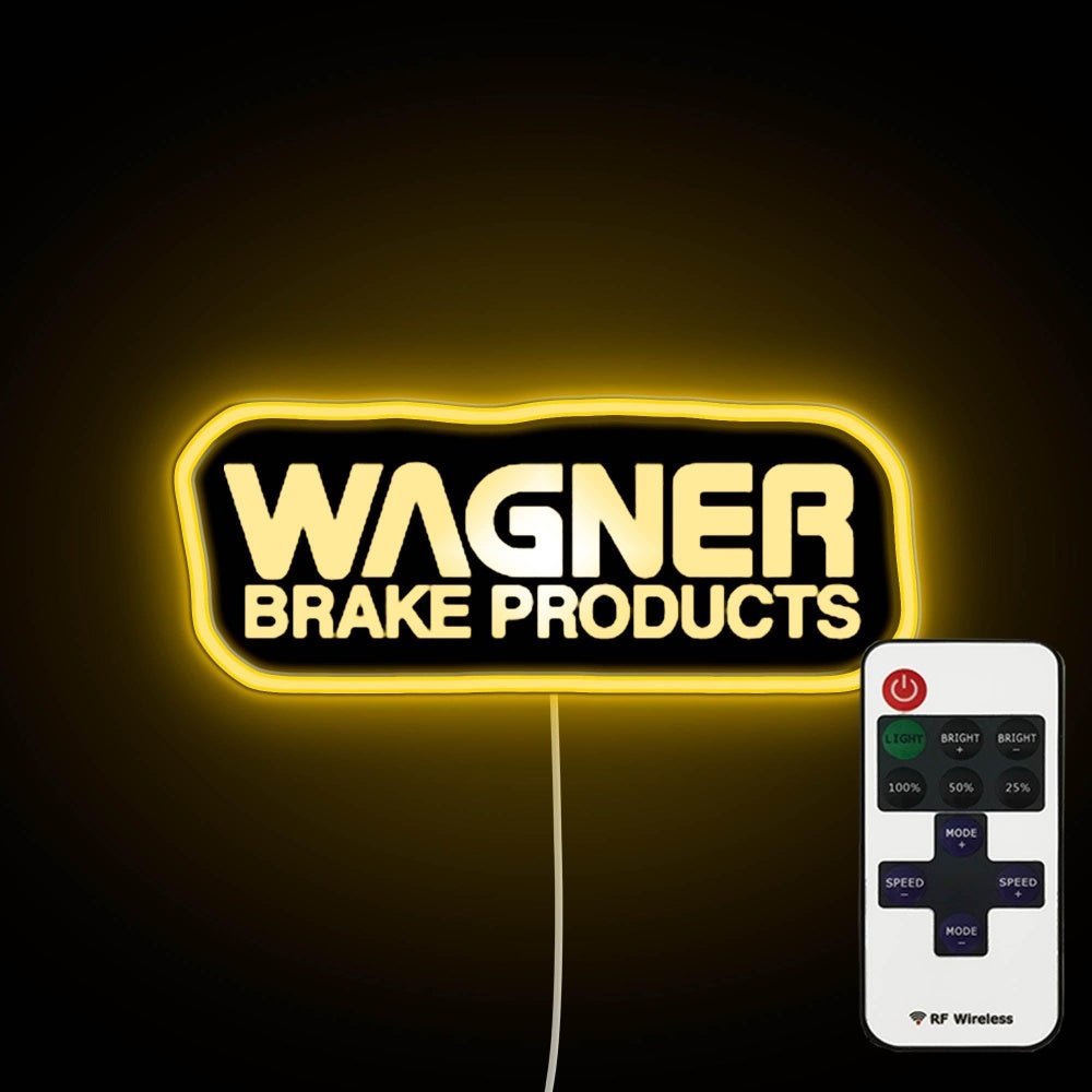 Wagner Brake Products Logo Neon Sign - Shineneon