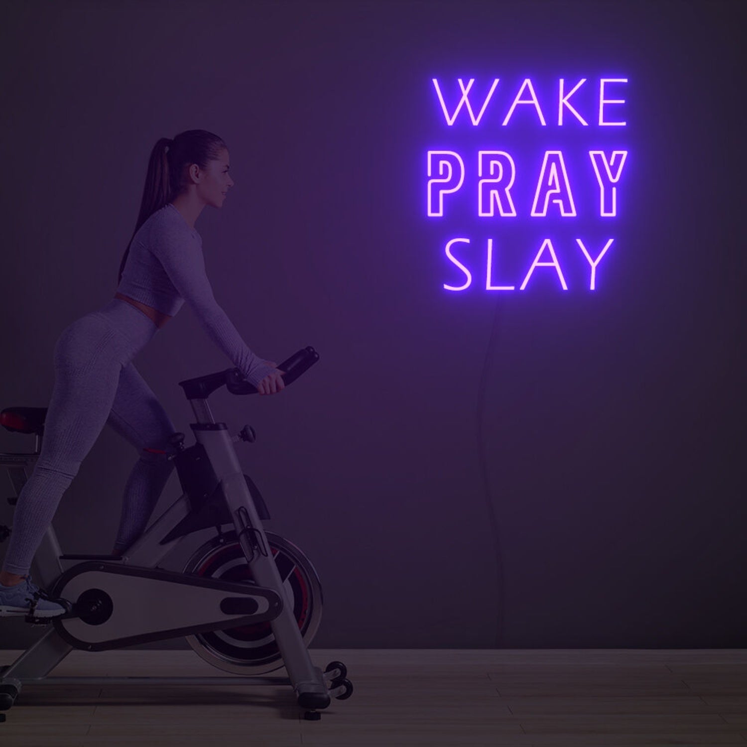 Wake Pray Slay Led Neon Sign Custom Led Neon Sign Lights | Shineneon