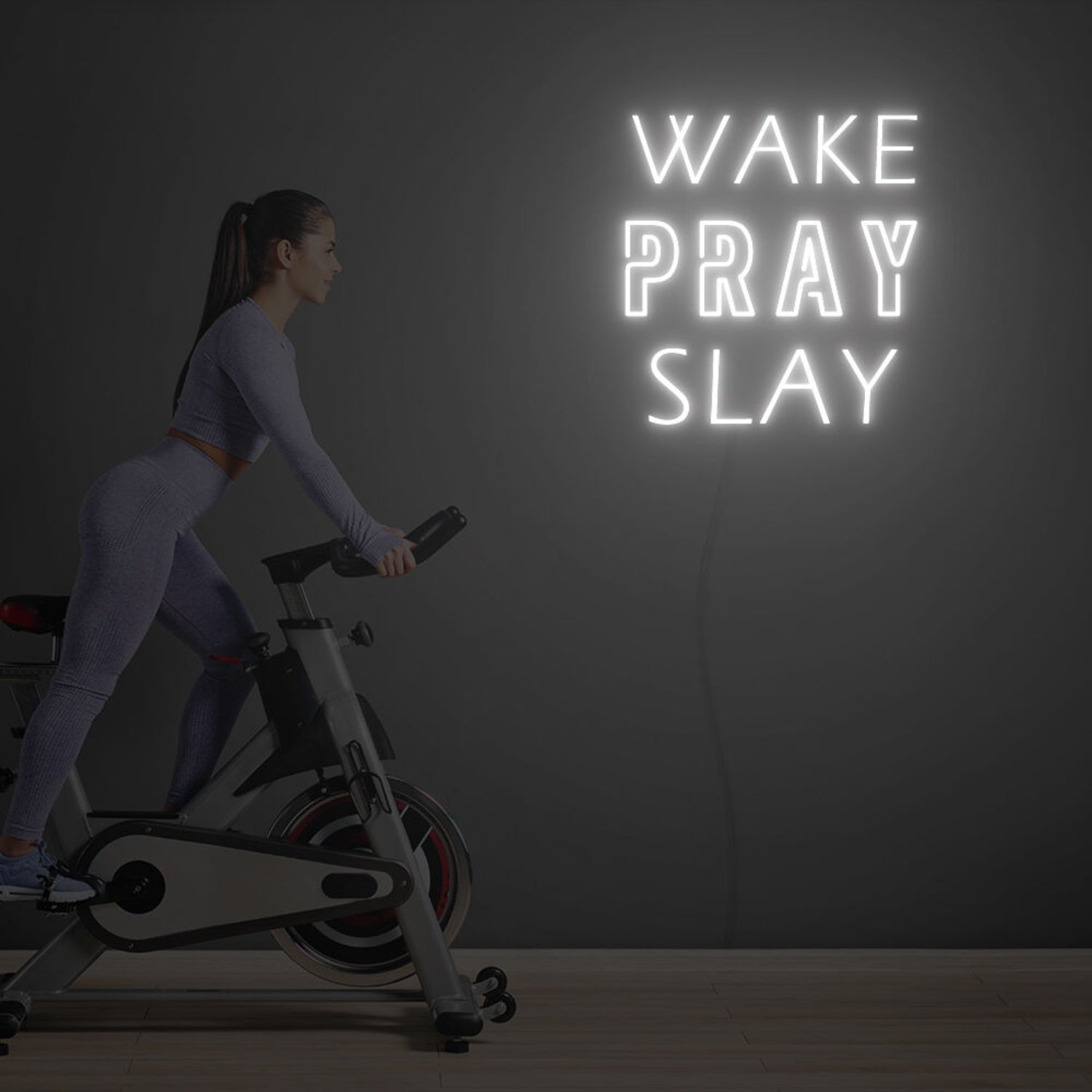 Wake Pray Slay Led Neon Sign Custom Led Neon Sign Lights | Shineneon