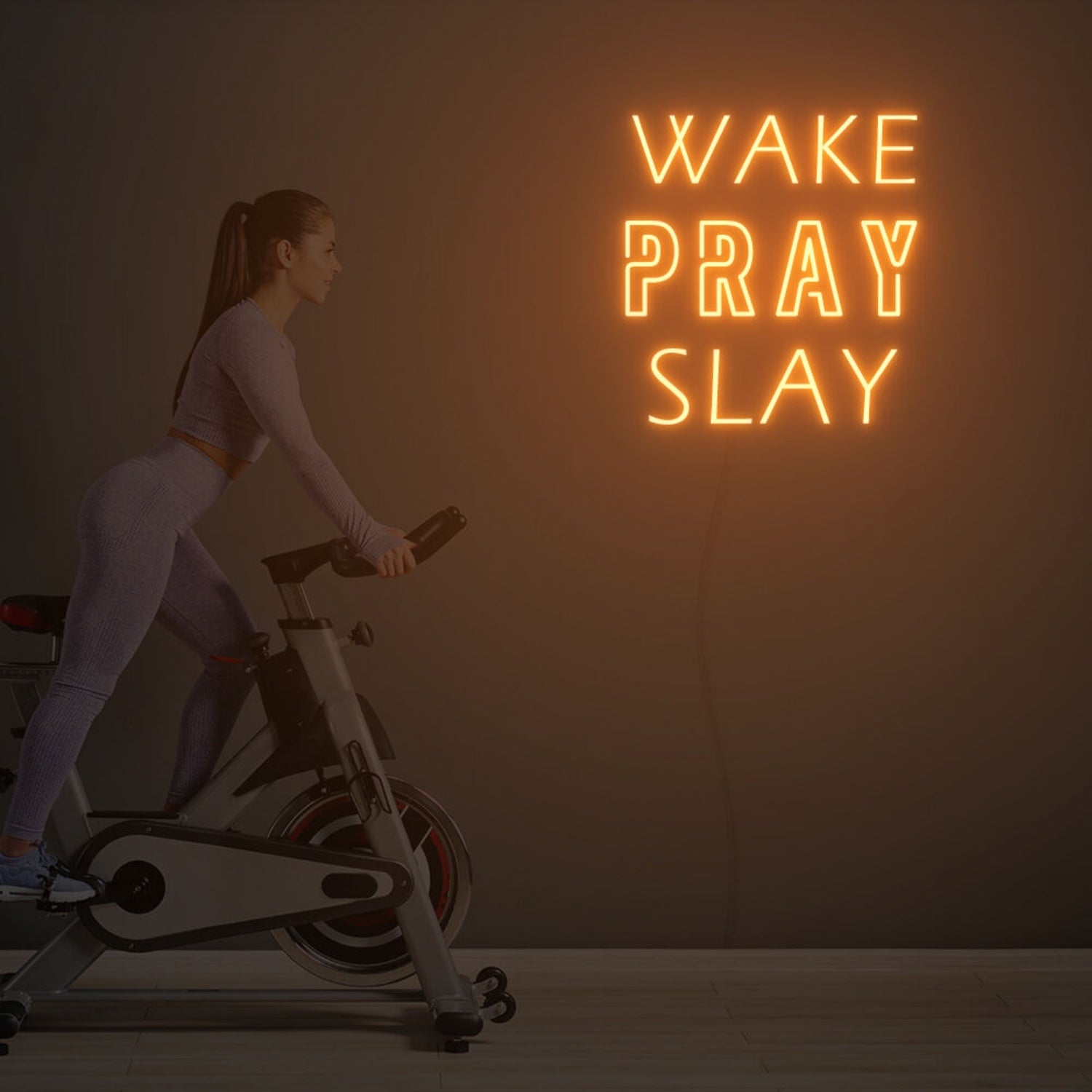 Wake Pray Slay Led Neon Sign Custom Led Neon Sign Lights | Shineneon