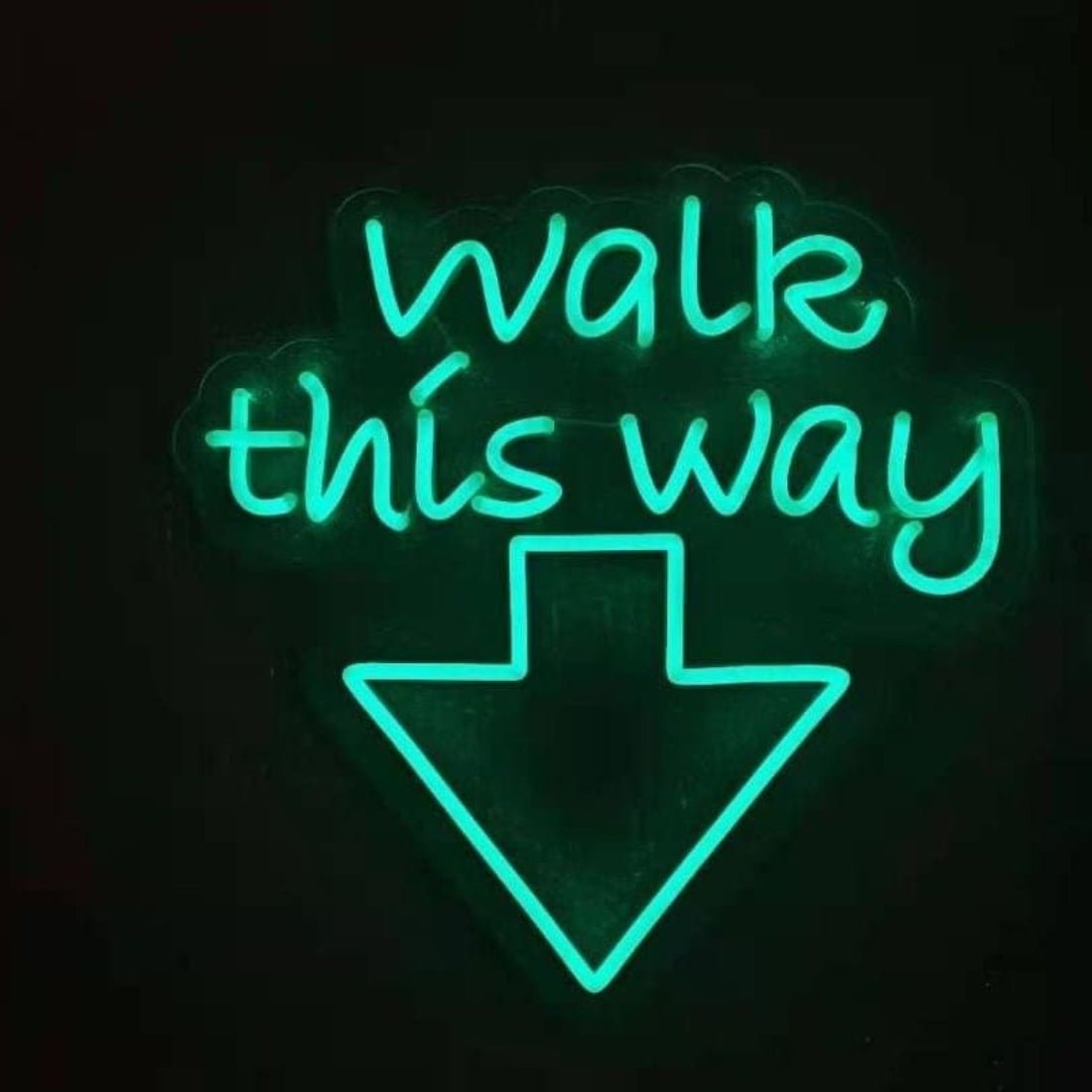 Walk This Way Led Sign Business Neon Sign - Shineneon