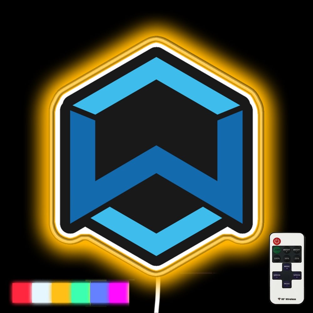 Wanchain Crypto Blockchain Led Neon Sign - Shineneon