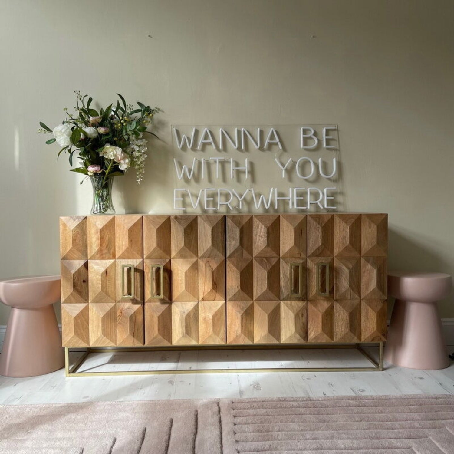 Wanna Be With You Everywhere Neon Sign For Romantic | Shineneon