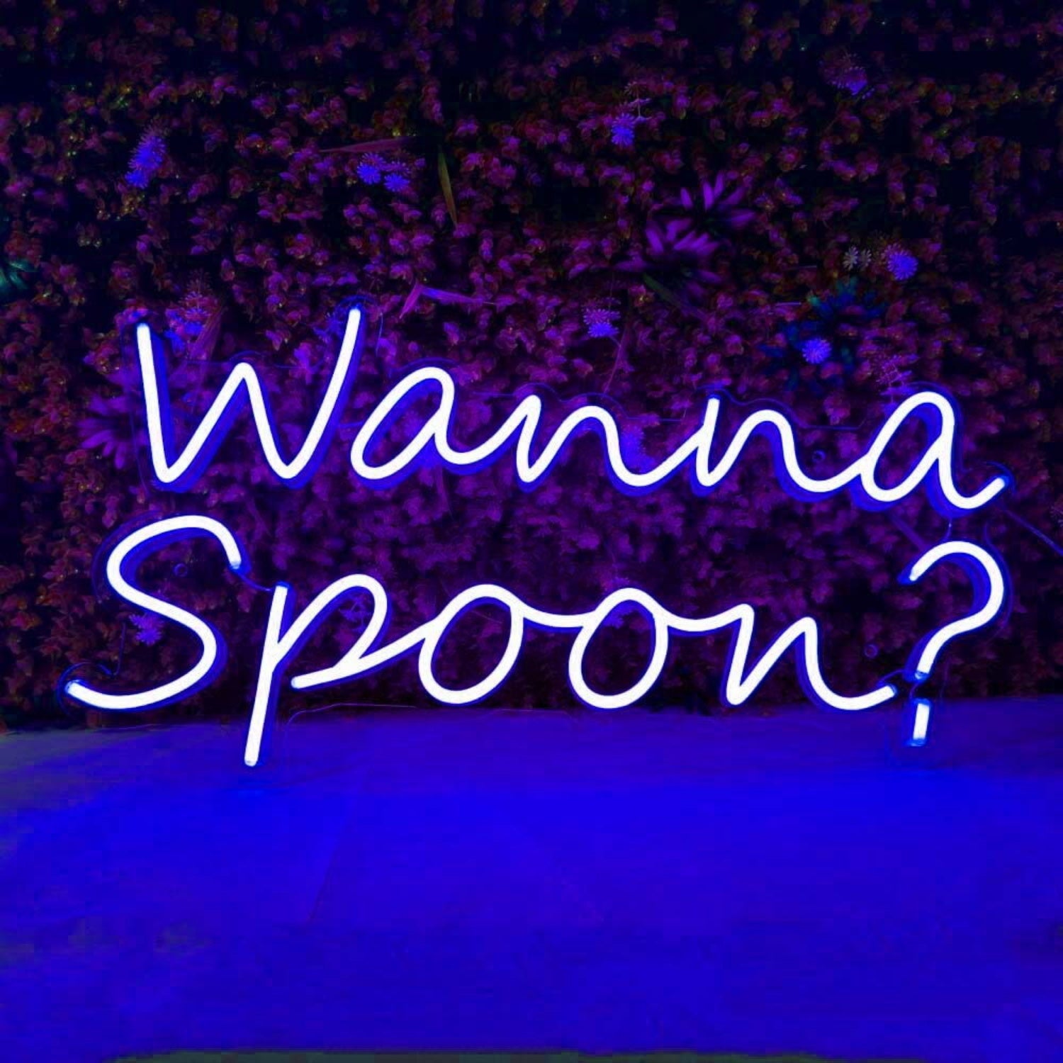 Wanna Spoon Led Neon Sign | Shineneon