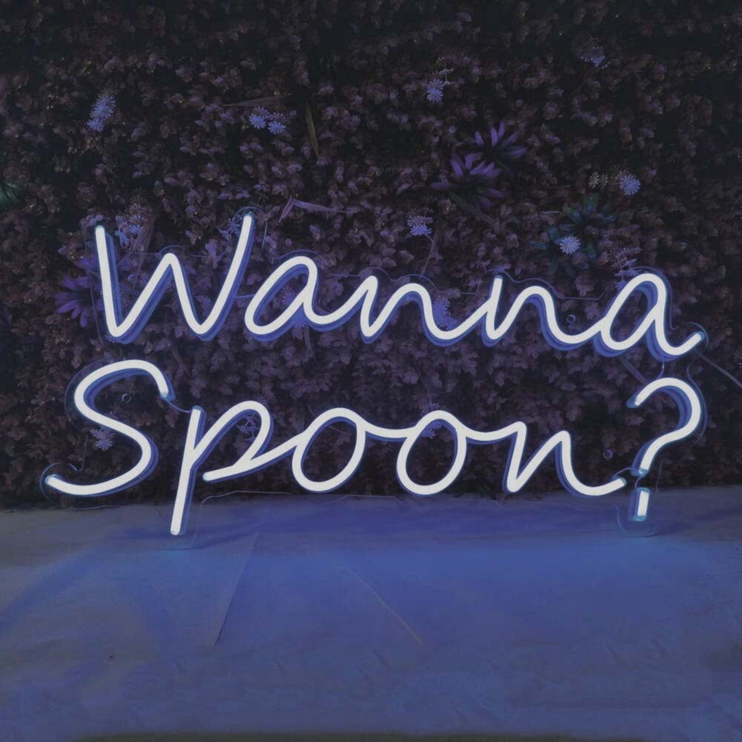 Wanna Spoon Led Neon Sign | Shineneon