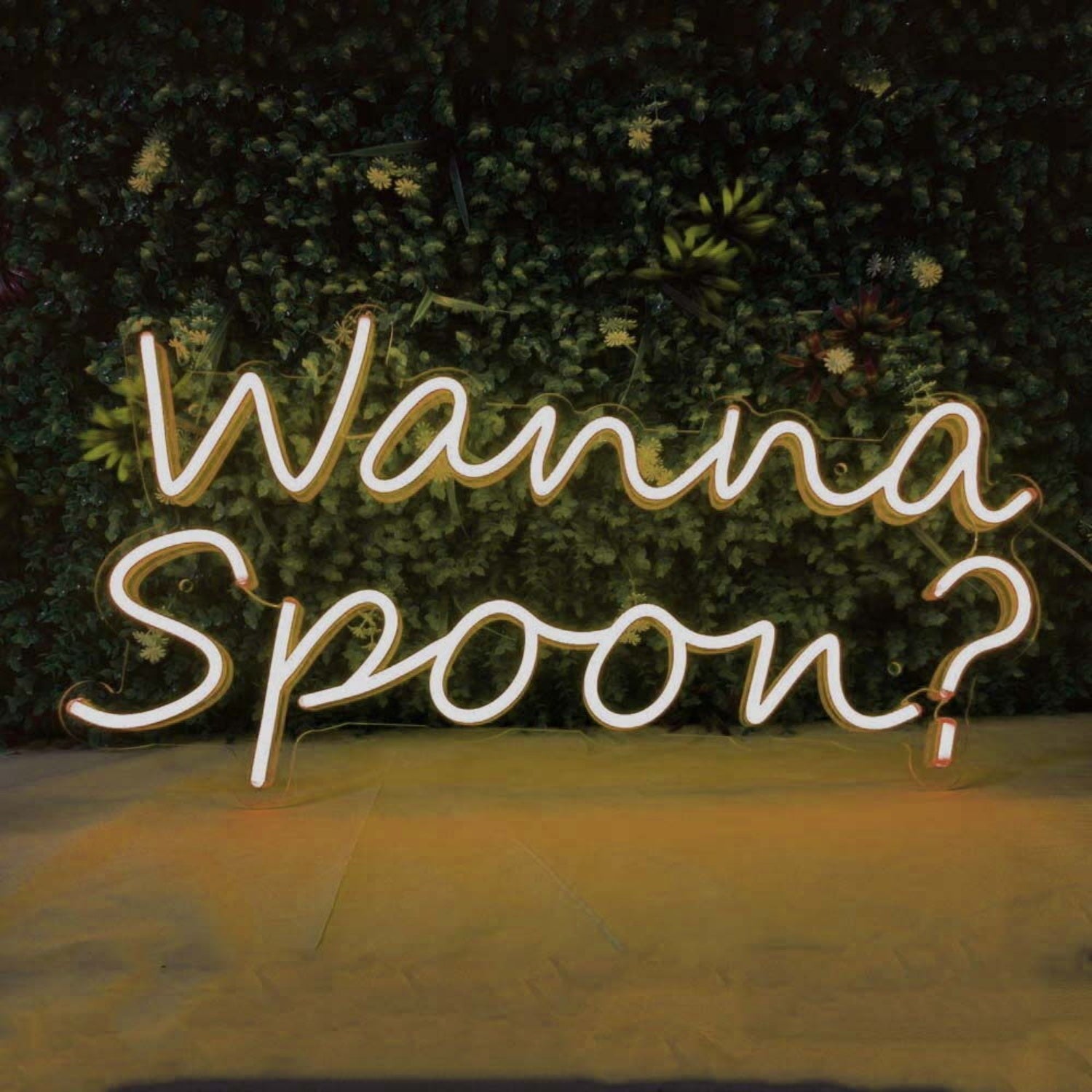 Wanna Spoon Led Neon Sign | Shineneon