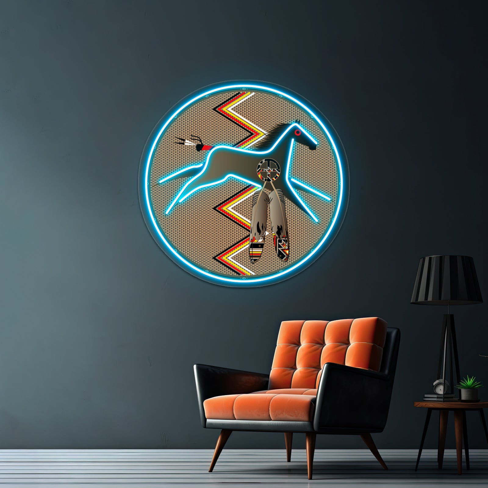 War Horse Artwork Neon Signs Custom | Shineneon