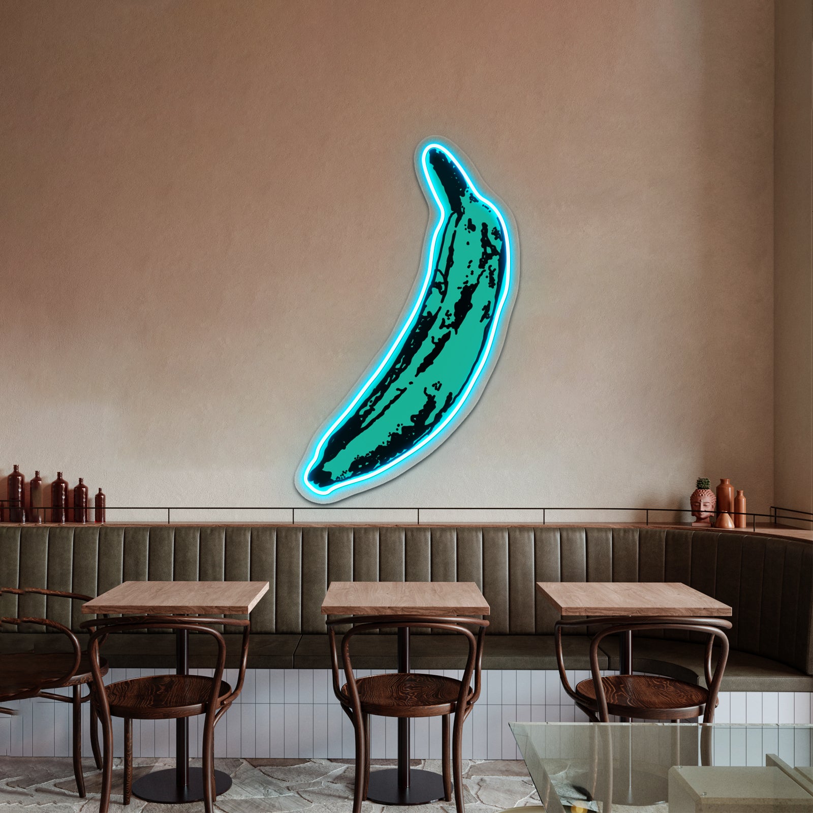 Warhol Banana Green Artwork Neon Signs Custom | Shineneon
