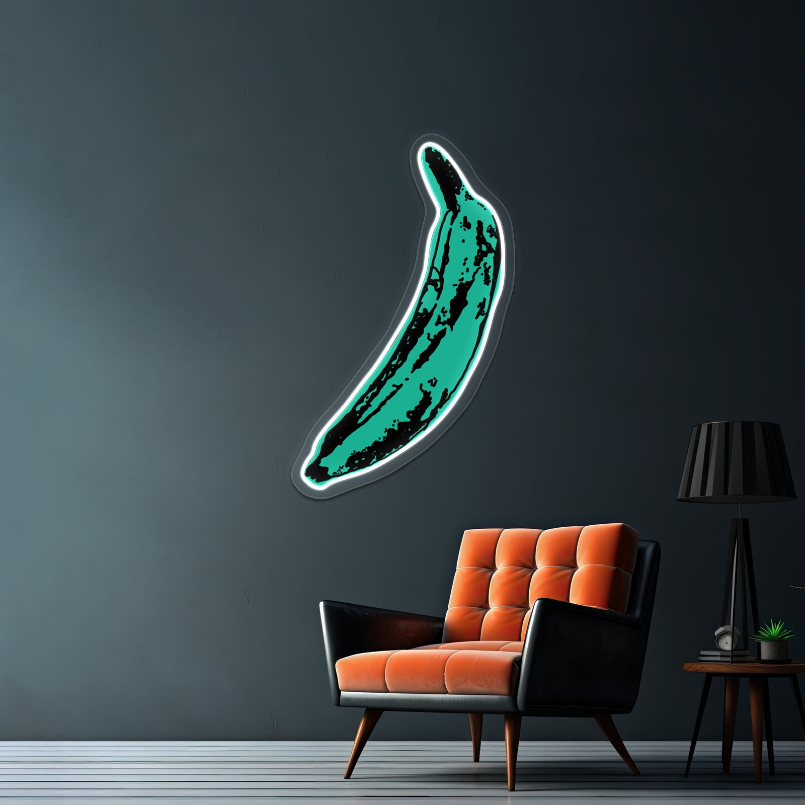 Warhol Banana Green Artwork Neon Signs Custom | Shineneon